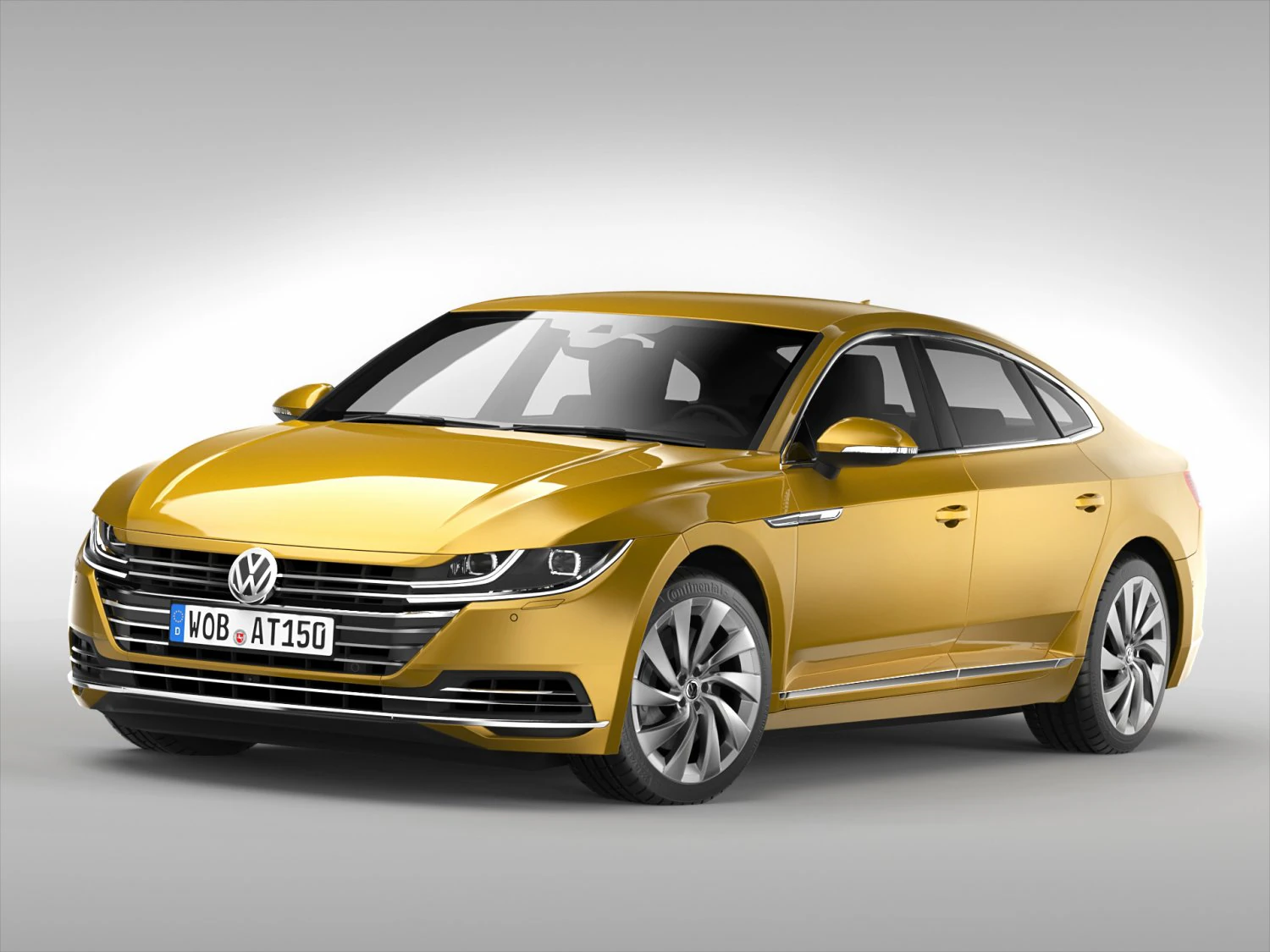 volkswagen arteon 2018 3D Model .c4d .max .obj .3ds .fbx .stl .blend 