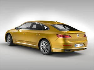 volkswagen arteon 2018 3D Model