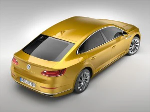 volkswagen arteon 2018 3D Model
