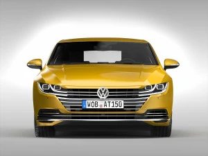 volkswagen arteon 2018 3D Model