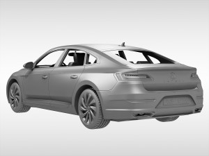 volkswagen arteon 2018 3D मॉडल
