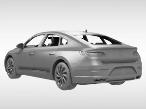 volkswagen arteon 2018 3D Model