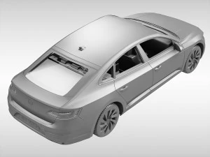 volkswagen arteon 2018 3D Model