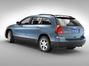 chrysler pacifica 2004 - 2008 3D 模型