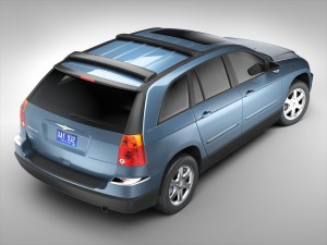 chrysler pacifica 2004 - 2008 3D 模型