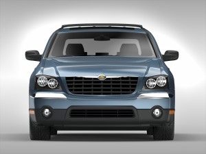 chrysler pacifica 2004 - 2008 3D 模型