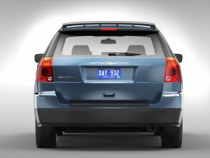 chrysler pacifica 2004 - 2008 3D 模型