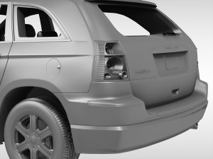 chrysler pacifica 2004 - 2008 3D 模型