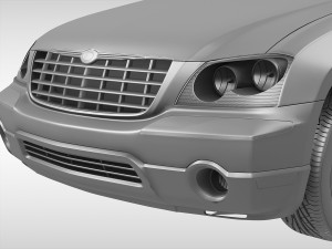 chrysler pacifica 2004 - 2008 3D 模型