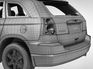 chrysler pacifica 2004 - 2008 3D Model
