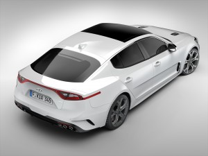 kia stinger gt 2018 3D Model