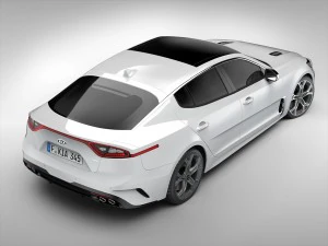 kia stinger gt 2018 3D Model