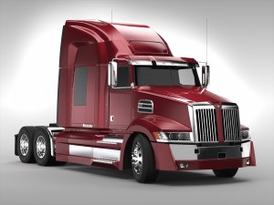 western star 5700xe 3D Model