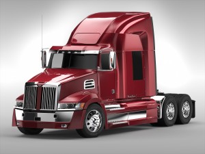 western star 5700xe 3D Model
