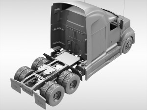 western star 5700xe 3D Model