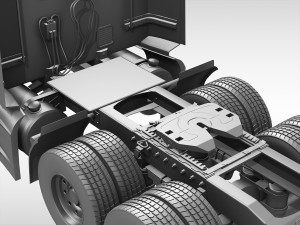 western star 5700xe 3D Model