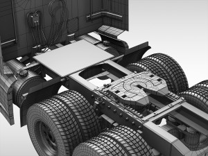 western star 5700xe 3D Model