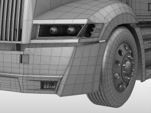 western star 5700xe 3D Model