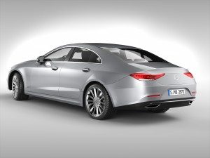 mercedes benz cls class 2018 3D Modell