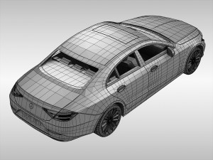 mercedes benz cls class 2018 3D Modell