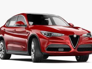 alfa romeo stelvio 2018 Model 3D