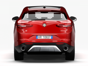 alfa romeo stelvio 2018 Model 3D