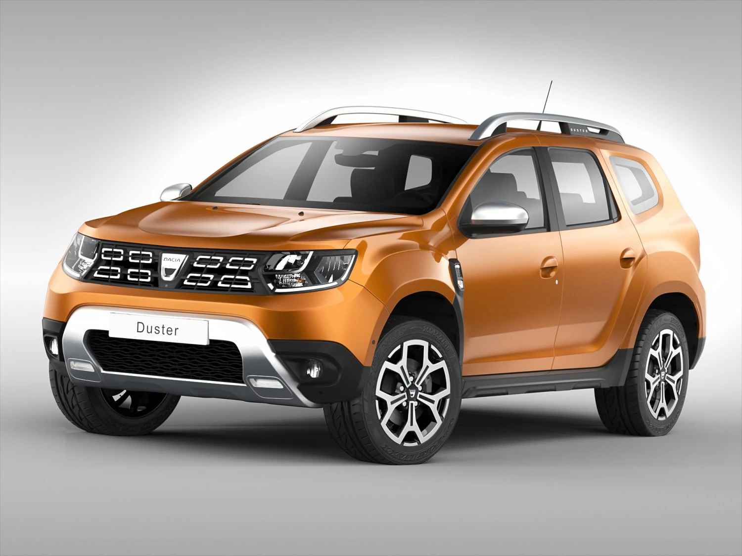 dacia duster 2018 3D Model .c4d .max .obj .3ds .fbx .stl .blend 