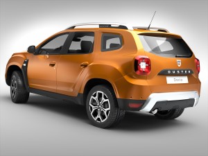dacia duster 2018 3D मॉडल