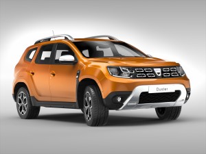 dacia duster 2018 3D मॉडल