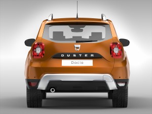 dacia duster 2018 3D मॉडल
