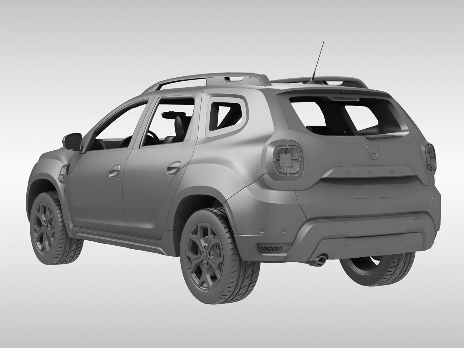 Dacia Duster 2018 3D Model in Sport Cars 3DExport