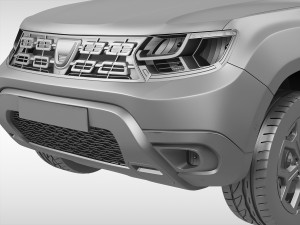 dacia duster 2018 3D मॉडल