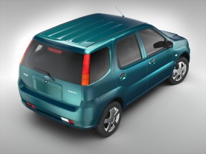 subaru g3x justy 2004 - 2007 Modello 3D