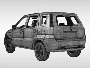 subaru g3x justy 2004 - 2007 3D Model