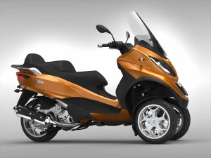 Piaggio MP3 Scooter 2016 3D Model