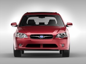 subaru legacy wagon 2003 - 2009 3D मॉडल