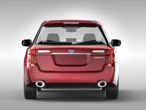 subaru legacy wagon 2003 - 2009 3D Model