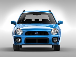 subaru impreza wagon 2000 - 2007 3D Model