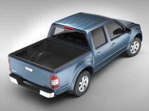 isuzu d-max crew cab 2004 - 2011 Modèle 3D