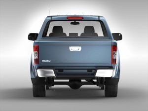 isuzu d-max crew cab 2004 - 2011 Modèle 3D