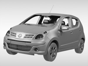 nissan pixo 2009 Model 3D