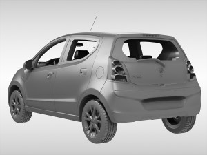 nissan pixo 2009 Model 3D