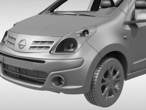 nissan pixo 2009 Model 3D