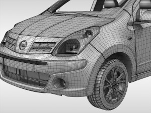 nissan pixo 2009 Model 3D
