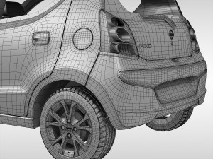 nissan pixo 2009 Model 3D