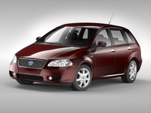 fiat croma 2005 - 2007 3D मॉडल
