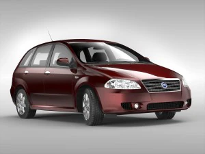 fiat croma 2005 - 2007 Modelo 3D