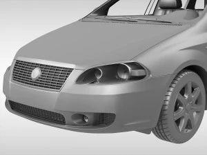 fiat croma 2005 - 2007 Modelo 3D