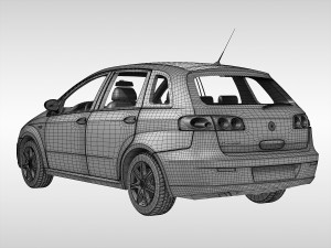 fiat croma 2005 - 2007 3D Модель