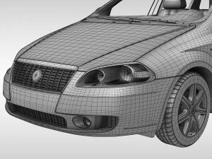 fiat croma 2005 - 2007 Modelo 3D